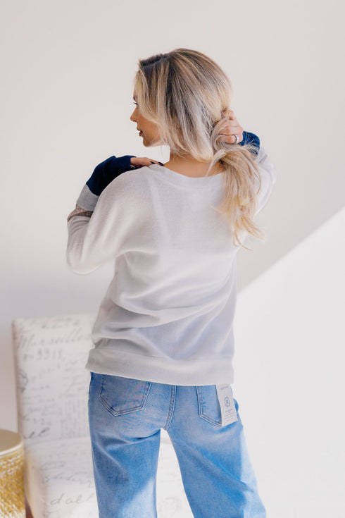 Shoreline Glow Long Sleeve - LISA MARIE BOUTIQUE - S -