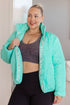 Slightly Distracted Puffer Jacket - LISA MARIE BOUTIQUE - Layers - Small -