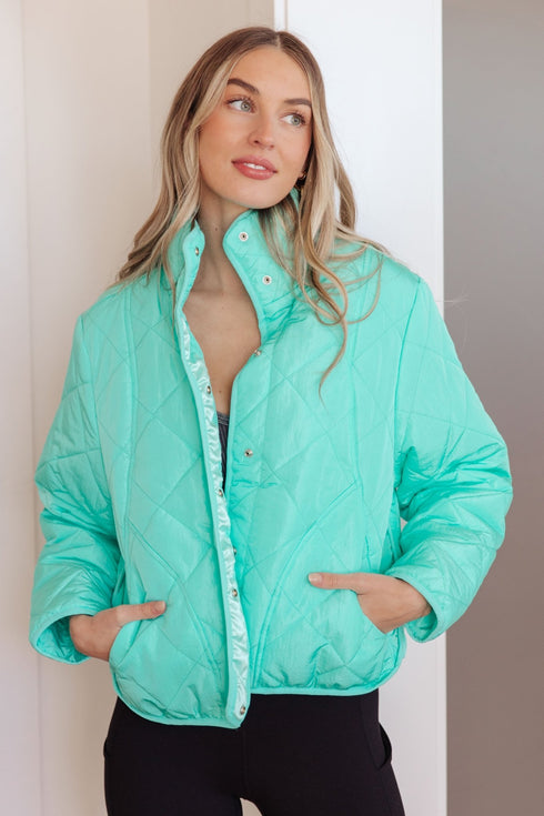 Slightly Distracted Puffer Jacket - LISA MARIE BOUTIQUE - Layers - Small -