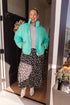 Slightly Distracted Puffer Jacket - LISA MARIE BOUTIQUE - Layers - Small -