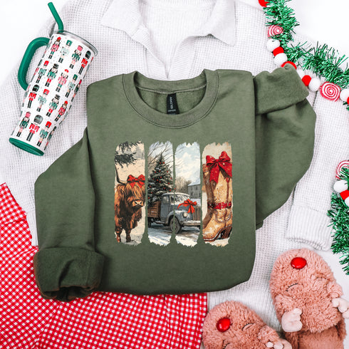 Small Town Graphic Tee and Sweatshirt - LISA MARIE BOUTIQUE - Womens - Tee - Small -