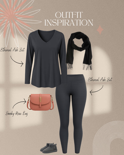 Smoky Rose Bag - LISA MARIE BOUTIQUE -