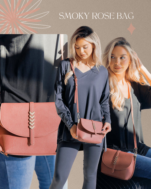 Smoky Rose Bag - LISA MARIE BOUTIQUE -