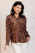 So Fierce Animal Print Blouse - LISA MARIE BOUTIQUE - Blouses - Small -