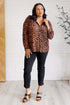 So Fierce Animal Print Blouse - LISA MARIE BOUTIQUE - Blouses - Small -