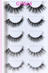 SO PINK BEAUTY Faux Mink Eyelashes Variety Pack 5 Pairs - LISA MARIE BOUTIQUE - Gilded - One Size -