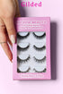 SO PINK BEAUTY Faux Mink Eyelashes Variety Pack 5 Pairs - LISA MARIE BOUTIQUE - Gilded - One Size -