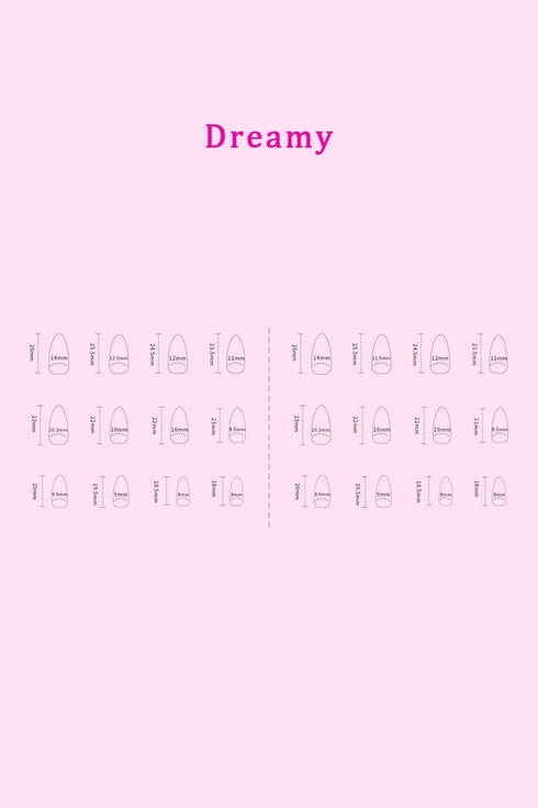 SO PINK BEAUTY Press On Nails 2 Packs - LISA MARIE BOUTIQUE - Dreamy - One Size -