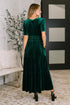 Softest Touch Velvet Tiered Dress - LISA MARIE BOUTIQUE - Womens - Small -