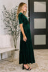 Softest Touch Velvet Tiered Dress - LISA MARIE BOUTIQUE - Womens - Small -