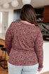 Spotted Around Town Long Sleeve Top - LISA MARIE BOUTIQUE - Tops - Small -