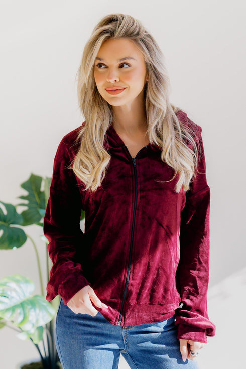 Starlit Horizon Zip Up - LISA MARIE BOUTIQUE - S -