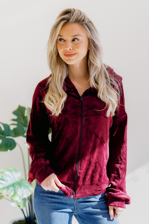 Starlit Horizon Zip Up - LISA MARIE BOUTIQUE - S -
