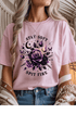 Stay Soft Spit Fire T-Shirt - LISA MARIE BOUTIQUE - S - Light Pink Gildan Tee -