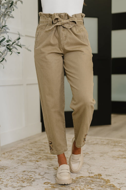 Streets of Serenade High Waist Trousers - LISA MARIE BOUTIQUE - Womens - Small -