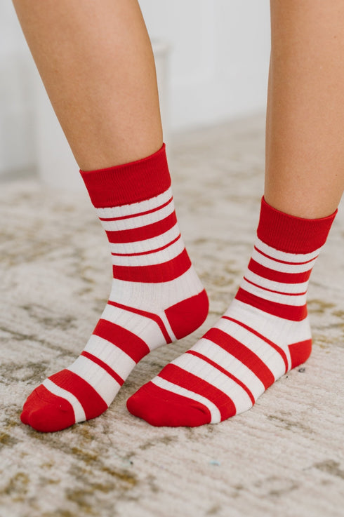 Sweet Skippin' Quarter Socks - LISA MARIE BOUTIQUE - Womens - OS -
