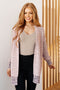 The Way It Was Cardigan in Mauve - LISA MARIE BOUTIQUE - Layers - Small -