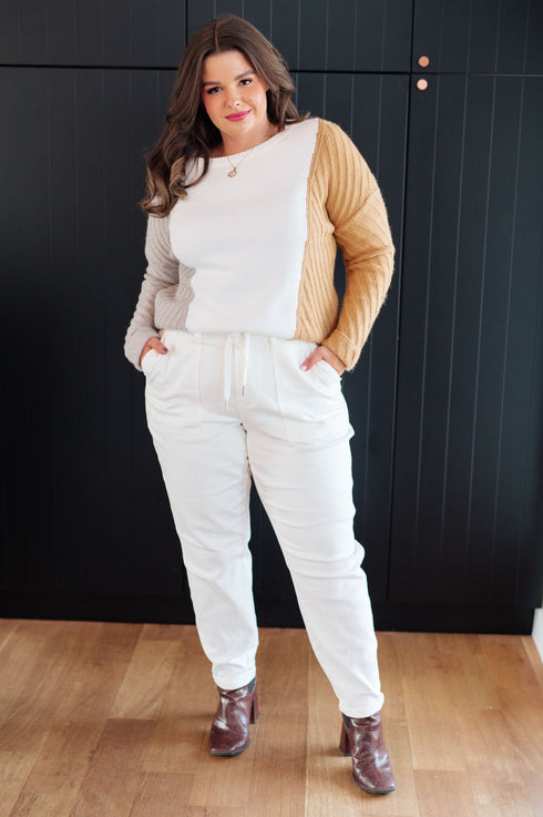 This, That, and the Other Color Block Sweater - LISA MARIE BOUTIQUE - Tops - Small -