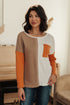 This, That, And The Other Colorblock Top - LISA MARIE BOUTIQUE - Tops - Small -