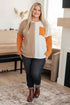 This, That, And The Other Colorblock Top - LISA MARIE BOUTIQUE - Tops - Small -