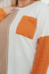This, That, And The Other Colorblock Top - LISA MARIE BOUTIQUE - Tops - Small -