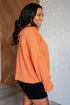 Throwback Heartthrob Hoodie in Orange - LISA MARIE BOUTIQUE - Tops - Small -