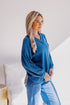 Tidal Texture Long Sleeve - LISA MARIE BOUTIQUE - S -