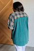 Tied for Time Thermal Plaid Button Up - LISA MARIE BOUTIQUE - Tops - Small -
