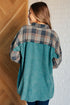 Tied for Time Thermal Plaid Button Up - LISA MARIE BOUTIQUE - Tops - Small -