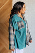 Tied for Time Thermal Plaid Button Up - LISA MARIE BOUTIQUE - Tops - Small -