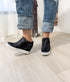 Timmibelle Wedge Sneaker in Black