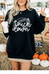 Touch Down Sweatshirt - LISA MARIE BOUTIQUE - Graphic Tee - S - Black Gildan Sweatshirt -