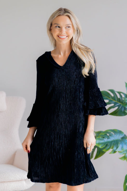 Twilight Elegance Dress - LISA MARIE BOUTIQUE - S -