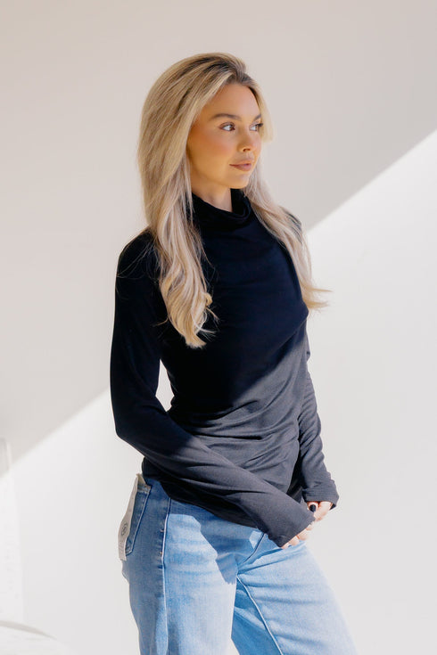 Twilight Wave Top - LISA MARIE BOUTIQUE - S -