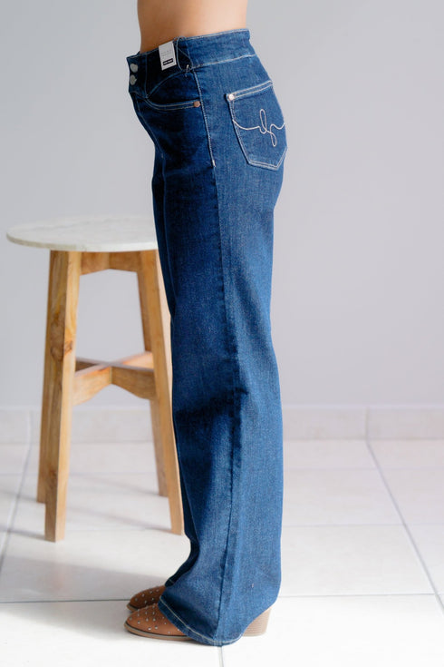 Twilight Wide Leg Judy Blues - LISA MARIE BOUTIQUE - 1 -