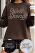 Well Sheeyit Sweatshirt - LISA MARIE BOUTIQUE - S - White Gildan Sweatshirt -
