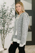 Who Can Live Without it Textured Split Neck Pullover - LISA MARIE BOUTIQUE - Womens - Small -