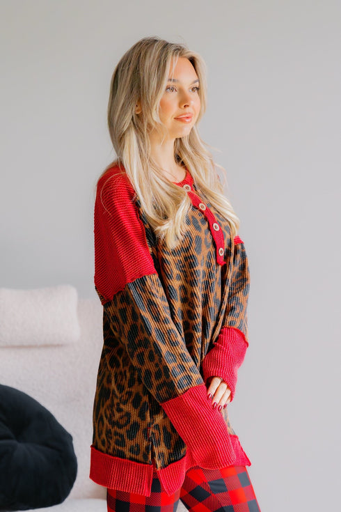 Wild Sleigh Knit - LISA MARIE BOUTIQUE - S -