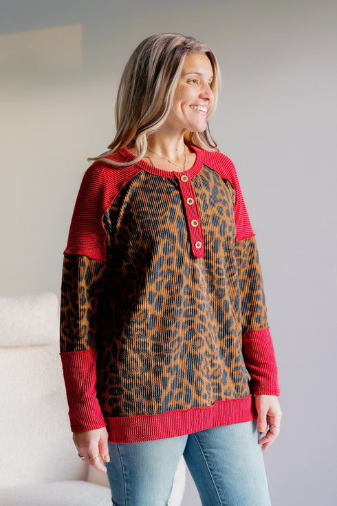 Wild Sleigh Knit - LISA MARIE BOUTIQUE - S -
