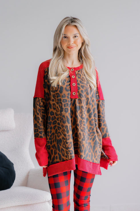 Wild Sleigh Knit - LISA MARIE BOUTIQUE - S -