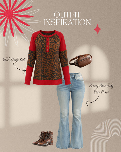 Wild Sleigh Knit - LISA MARIE BOUTIQUE - S -