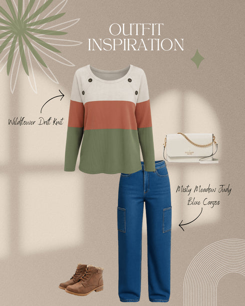 Wildflower Drift Knit - LISA MARIE BOUTIQUE - S -