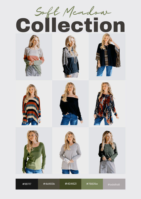 Wildflower Drift Knit - LISA MARIE BOUTIQUE - S -