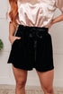 Wrapped in Velvet Shorts - LISA MARIE BOUTIQUE - Bottoms - Small -