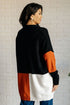 Writer's Block Color Block Open Front Cardigan - LISA MARIE BOUTIQUE - Layers - Small -