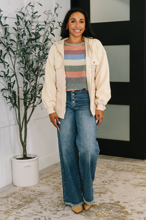 Zip Me Up Hoodie - LISA MARIE BOUTIQUE - Womens - Small -