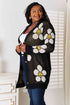 Double Take Floral Button Down Longline Cardigan - LISA MARIE BOUTIQUE
