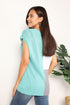 Double Take Color Block V-Neck Knit Top - LISA MARIE BOUTIQUE