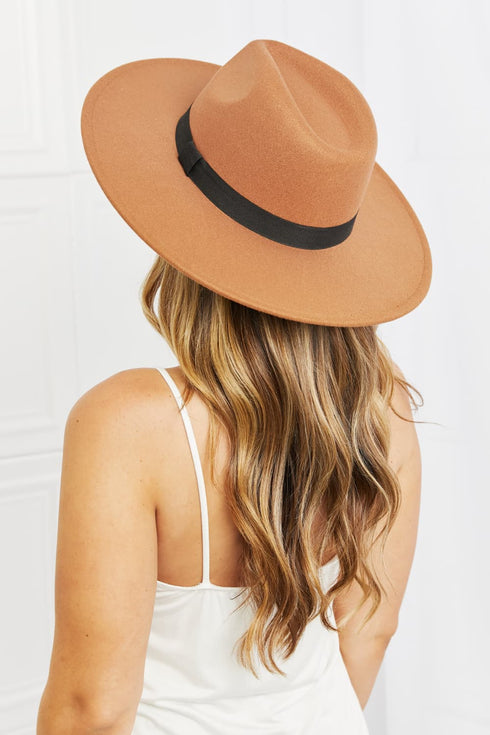 Enjoy The Simple Things Fedora Hat - LISA MARIE BOUTIQUE