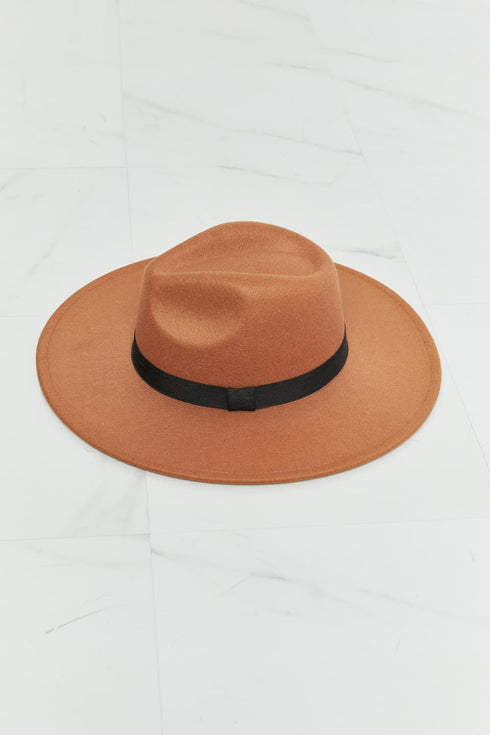 Enjoy The Simple Things Fedora Hat - LISA MARIE BOUTIQUE